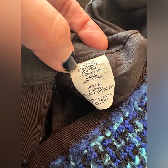 🛍️$5 SALE - J Crew Wool Blend Mini Skirt, size 8. - Picture 7 of 7